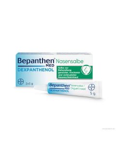 BEPANTHEN MED Nasensalbe 50 mg/g 2 Tb 5