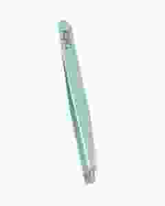 RUBIS PINZETTE SCHRÄG HELLBLAU INOX