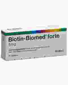BIOTIN BIOMED FORTE TABL 5 MG BLIST 30 S