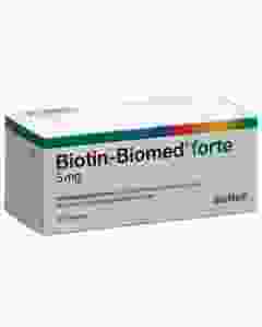 BIOTIN BIOMED FORTE TABL 5 MG BLIST 90 S