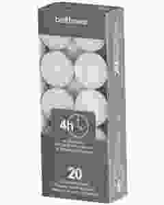 BALTHASAR TEELICHTE MIT ALUBLECH WEISS 4