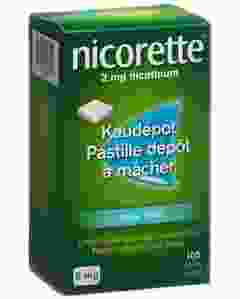 NICORETTE POLAR MINT KAUDEPOTS 2 MG 105