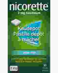 NICORETTE POLAR MINT KAUDEPOTS 2 MG 30 S