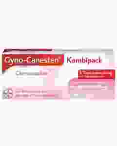 GYNO-CANESTEN KOMBIPACK 3 VAG TABL+20 G
