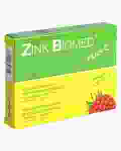 ZINK BIOMED plus C Lutschtabl Himbeer 50