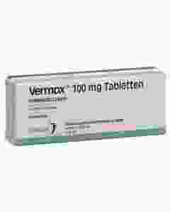 VERMOX TABL 100 MG 6 STK