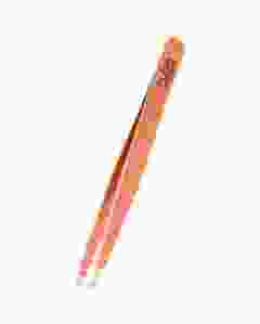 RUBIS PINZETTE SCHRÄG PASTELLORANGE INOX