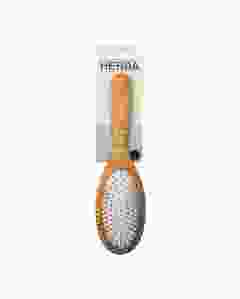 HERBA HAARBÜRSTE METALLSTIFTE KLEIN BUCH