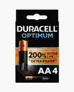 DURACELL BATT OPTIMUM AA 4 STK