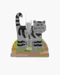 HERBORISTERIA ZAHNPUTZ-UHR AUS HOLZ KATZ