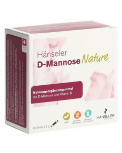 HÄNSELER D-MANNOSE NATURE 30 STICK 2 G