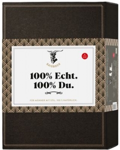 GAISBOCK Geschenkset 100% Echt 100% Du