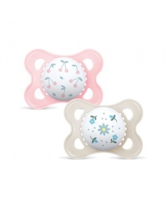 MAM ORIGINAL NUGGI SIL 0-6M GIRL 2 STK