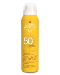 WIDMER Clear&Dry Sun LSF50 parf Spr 200
