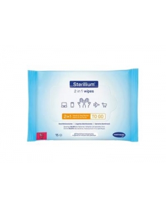 STERILLIUM 2IN1 WIPES 15 STK
