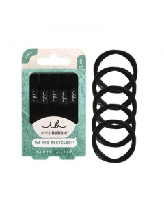 INVISIBOBBLE Binder Ecotie Black 5 Stk