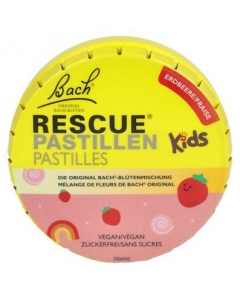RESCUE KIDS PASTILLEN ERDBEERE 50 G