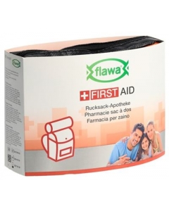 FLAWA RUCKSACK-APOTHEKE ORANGE/SCHWARZ