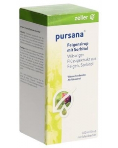 PURSANA Feigensirup mit Sorbitol 200 ml