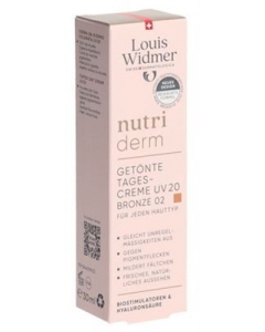 WIDMER Nutriderm Tagescr get UV20 bro pa