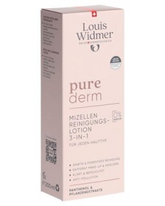 WIDMER PUREDERM MIZEL REINIGUNGSLOT O PA