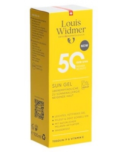 WIDMER SUN GEL LSF50 O PARF 100 ML