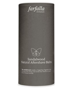FARFALLA NATURAL AFTERSHAVE BALM SANDALW