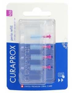 CURAPROX CPS 406 PERIO REFILL 4X FUCHSIA