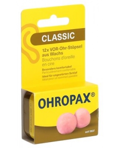 OHROPAX Ohrstöpsel Classic 12 Stk