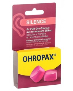 OHROPAX OHRSTÖPSEL SILICON SILENCE 6 STK
