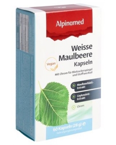 ALPINAMED Weisse Maulbeere Kaps 60 Stk