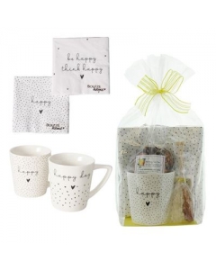 HERBORISTERIA Geschenkset Happy Tee Tass