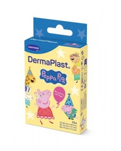 DERMAPLAST Kids 3 Grössen Peppa Pig 12 S