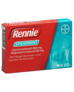 RENNIE Spearmint Lutschtabl 36 Stk