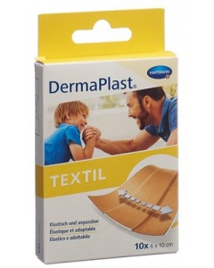 DERMAPLAST TEXT SCHNELLVERB 6X10CM BEI B