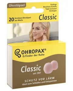 OHROPAX CLASSIC WACHSKUGELN 20 STK