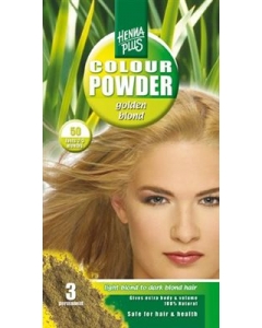 HENNA PLUS COLOUR POWDER 50 GOLD BLOND 1
