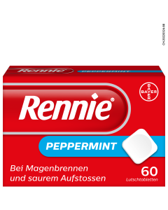 RENNIE Peppermint Lutschtabl 60 Stk