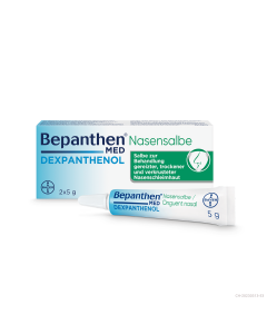 BEPANTHEN MED Nasensalbe 50 mg/g 2 Tb 5