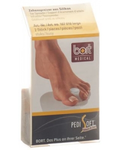 BORT PEDISOFT ZEHENSPREIZER LARGE 2 STK