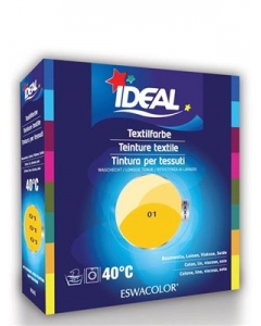 IDEAL MAXI BAUMWOLLE COLOR NO01 GELB