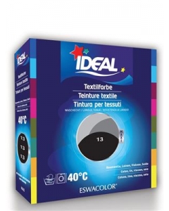 IDEAL MAXI Baumwolle Color No13 schwarz