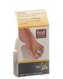 BORT PEDISOFT SILIKONRING S 2 STK