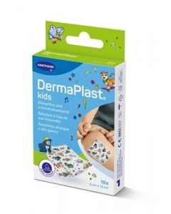 DERMAPLAST KIDS SCHNELLVERBAND 6X10CM PL