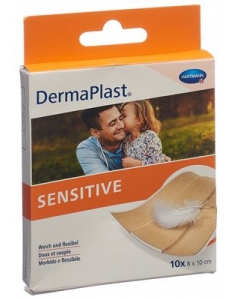 DERMAPLAST SENS SCHNELLVERB 8X10CM BEI B