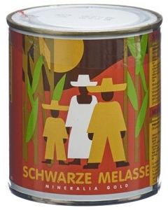 MINERALIA GOLD Schwarze Melasse Bio 680