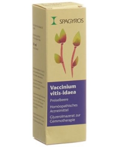 SPAGYROS GEMMO Vacc vit idaea Glyc Maz D