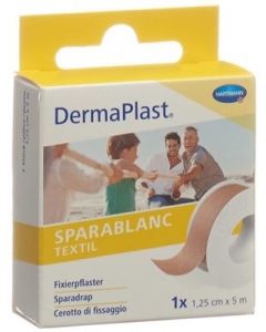 DERMAPLAST SPARABLANC TEXTIL 1.25CMX5M H