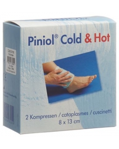 PINIOL Cold Hot Kompresse 8cmx13cm 2 Stk