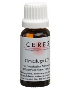 CERES CIMICIFUGA D 2 DILUTION FL 20 ML